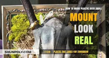 Crafting Realism: Enhancing Your Plastic Deer Skull Mount for Authenticity