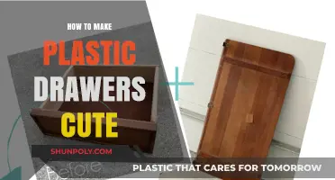 Transform Your Plastic Drawers: Easy DIY Ideas for a Cute Upgrade