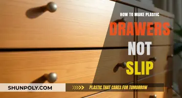 Prevent Slipping Plastic Drawers: Easy Fixes for Smooth Operation