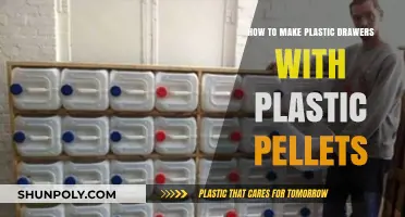 DIY Plastic Drawers: Crafting with Plastic Pellets Step-by-Step