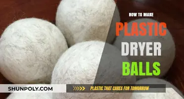 Eco-Friendly Laundry Hack: Crafting DIY Plastic Dryer Balls at Home