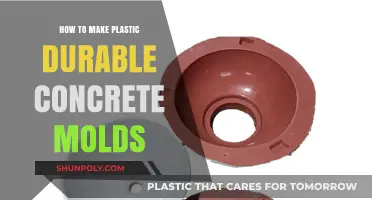 Crafting Long-Lasting Plastic Molds for Durable Concrete Creations