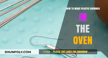 Crafting Oven-Baked Plastic Earrings: A Simple DIY Guide