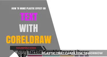 Create Stunning Plastic Text Effects in CorelDRAW: A Step-by-Step Guide