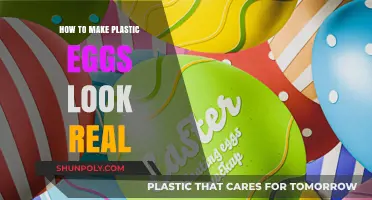 Transforming Plastic Eggs: Simple Techniques for a Realistic Appearance