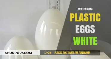 Transforming Plastic Eggs: Simple Techniques to Achieve a Perfect White Finish