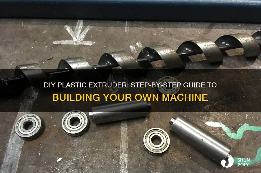 how to make plastic extruder