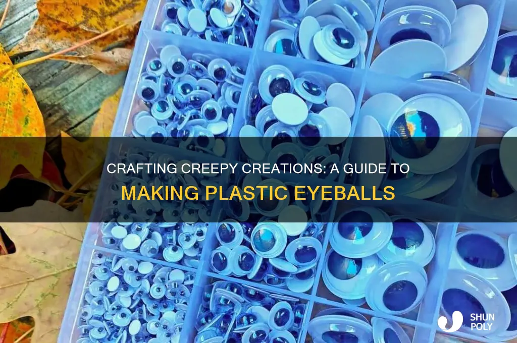 how to make plastic eyeballs