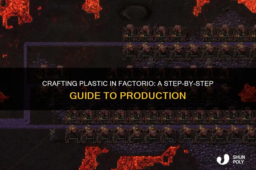 how to make plastic factorio