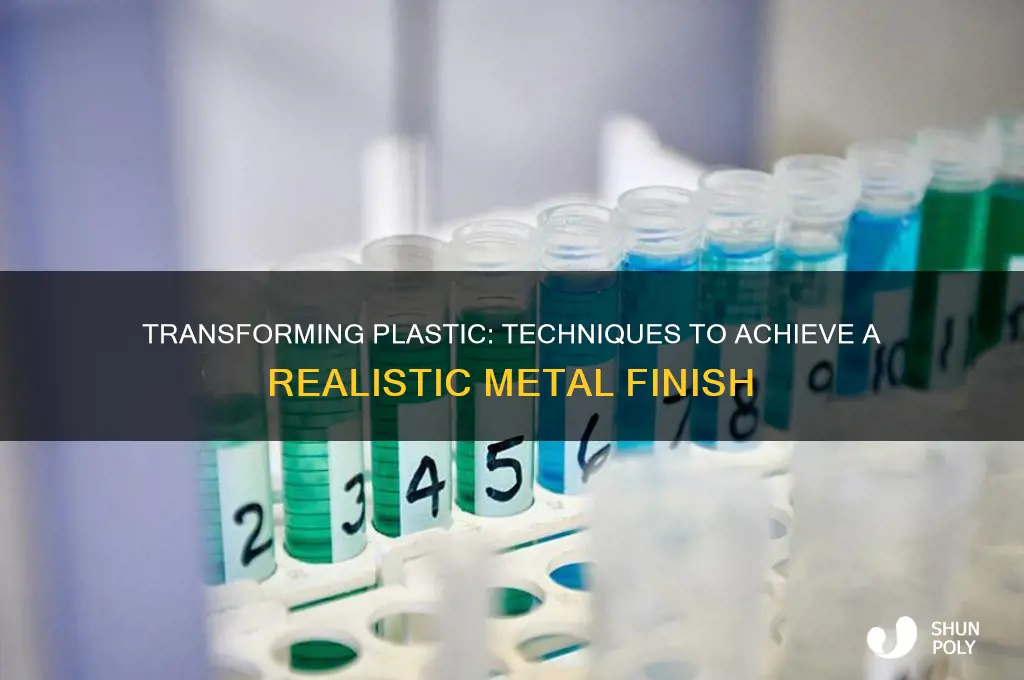 how to make plastic feel like metal