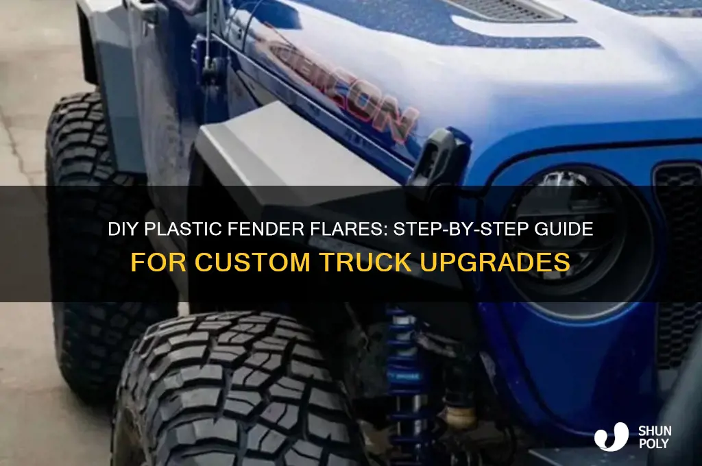 how to make plastic fender flares