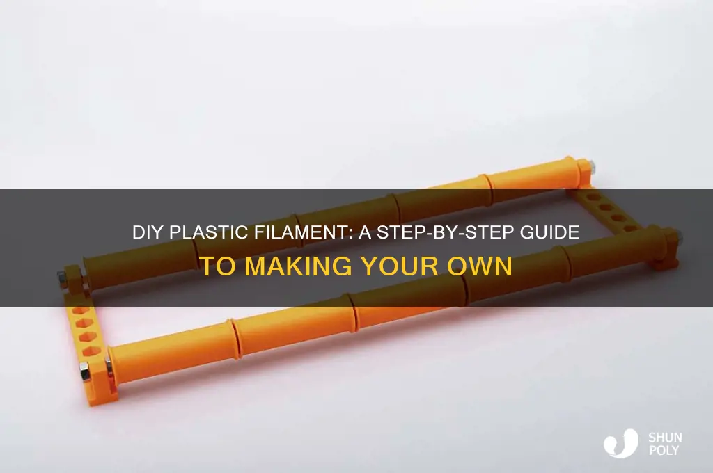 how to make plastic filament