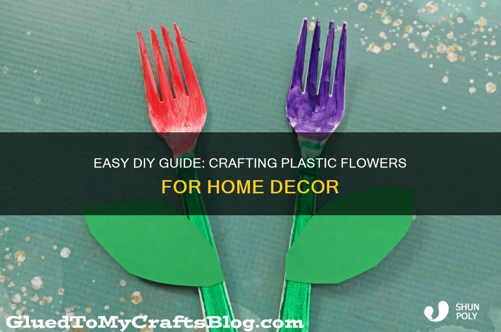 how to make plastic fl