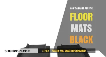 Revive Your Plastic Floor Mats: Easy DIY Guide to Black Restoration