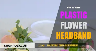 Crafting a Stunning Plastic Flower Headband: Easy DIY Guide