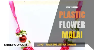 Crafting Vibrant Plastic Flower Malai: A Step-by-Step DIY Guide