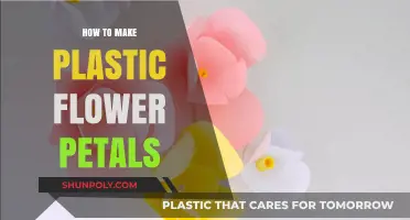 Crafting Lifelike Plastic Flower Petals: A Step-by-Step DIY Guide