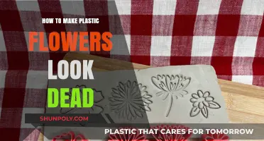 Creating Eerie Elegance: Techniques to Make Plastic Flowers Look Dead