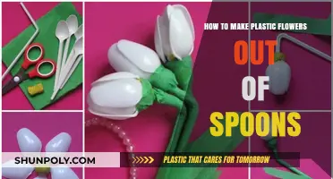 Creative Spoon Crafting: Transforming Plastic Spoons into Beautiful Flowers
