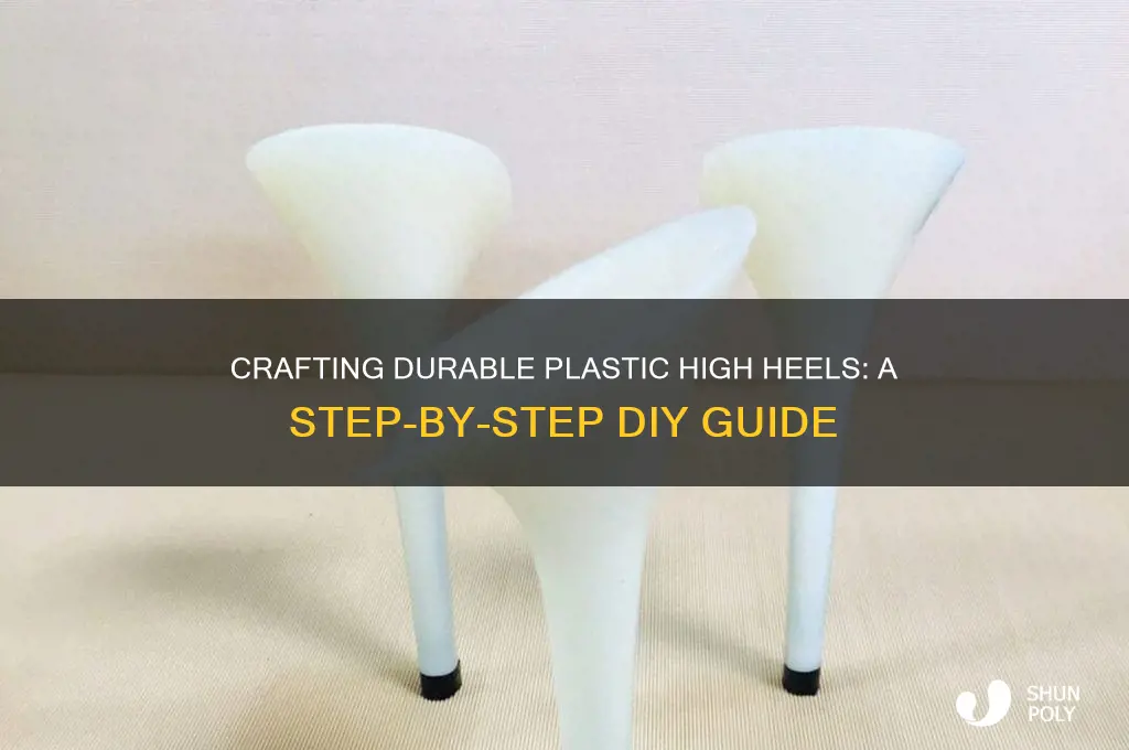 how to make plastic for high heels