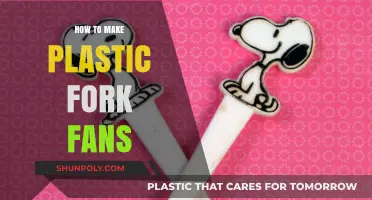 Creative DIY: Crafting Unique Plastic Fork Fans Step-by-Step Guide