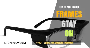 Secure Your Plastic Frames: Easy Tips to Keep Them in Place