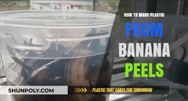 Eco-Friendly Innovation: Crafting Plastic from Banana Peels Sustainably