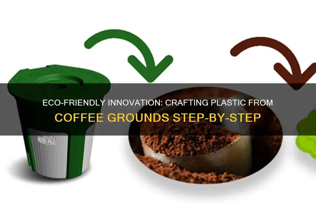 how to make plastic from coffee grounds