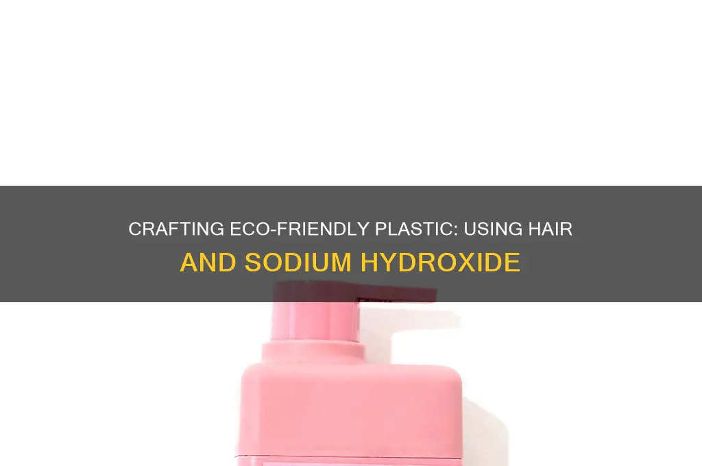 how to make plastic from hair and sodium hydroxide