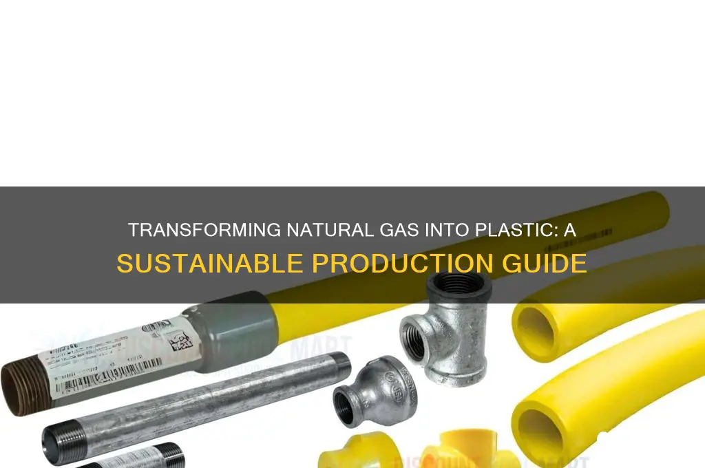 how to make plastic from natural gas