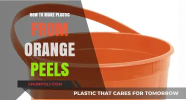 Eco-Friendly Innovation: Crafting Sustainable Plastic from Orange Peels