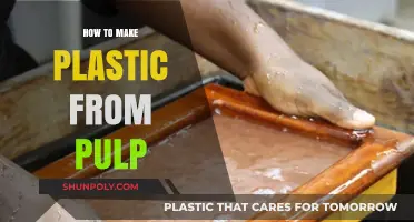 Eco-Friendly Innovation: Crafting Sustainable Plastic from Pulp Step-by-Step