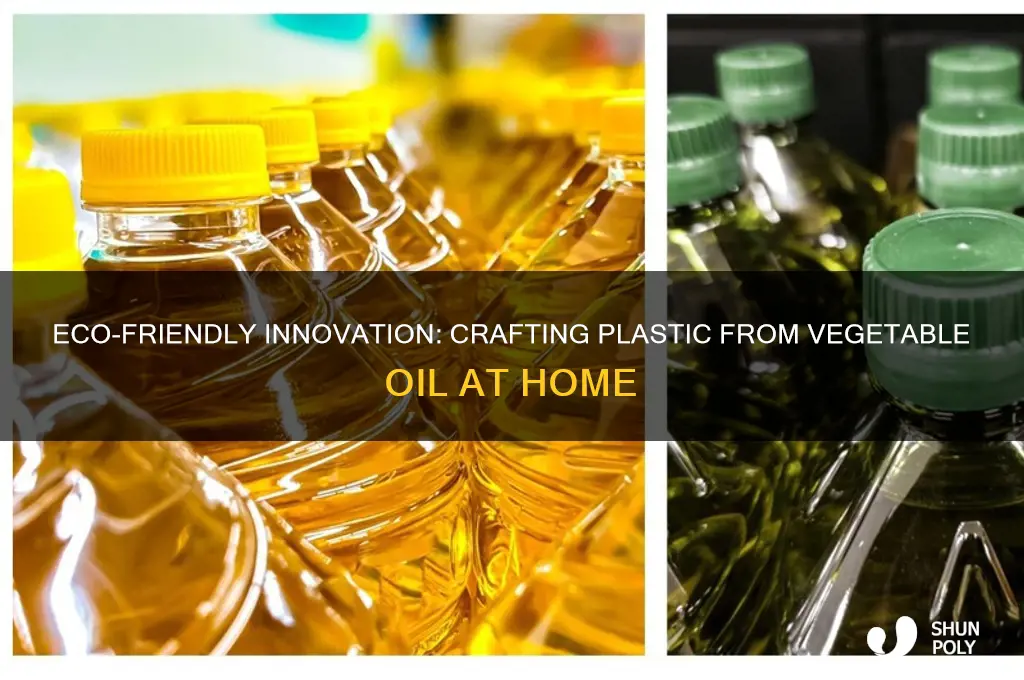 how to make plastic from vegetable oil