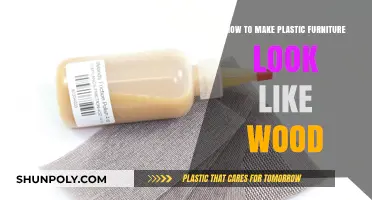 Transform Plastic Furniture: Easy DIY Techniques for a Realistic Wood Finish
