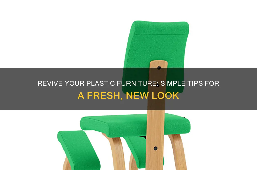 how to make plastic furniture look new