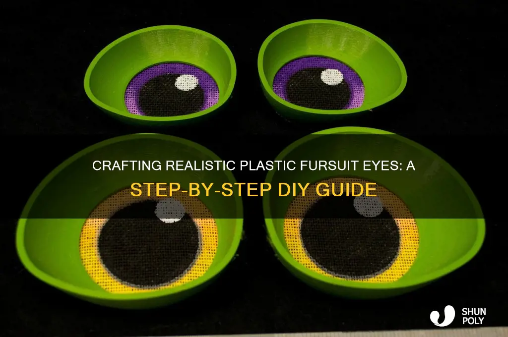 how to make plastic fursuit eyes