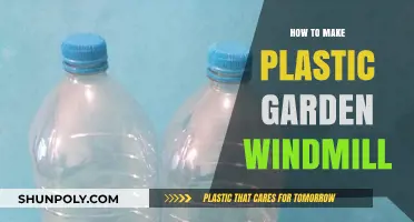 DIY Plastic Garden Windmill: Easy Steps for a Whimsical Yard Decor