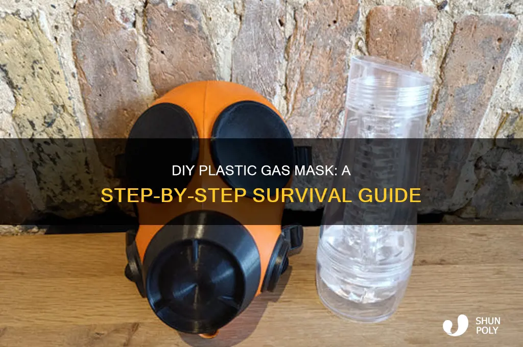 how to make plastic gas mask