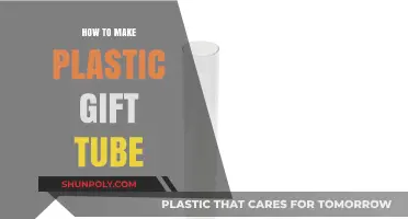 DIY Plastic Gift Tube: Easy Crafting Guide for Creative Packaging