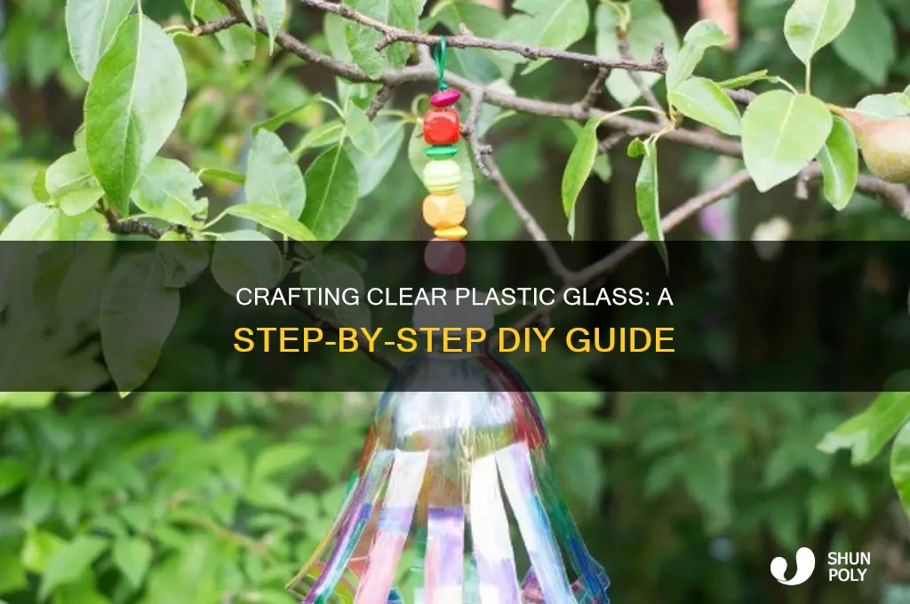 how to make plastic glass