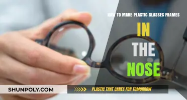 Crafting Comfort: DIY Adjustments for Plastic Glasses Frames on the Nose