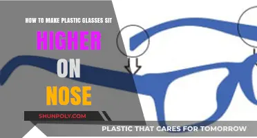 Adjusting Plastic Glasses: Simple Tricks to Raise Their Position on Your Nose