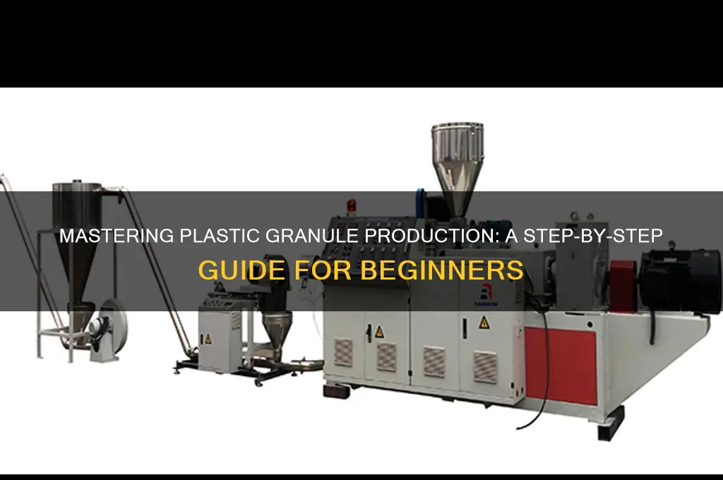 how to make plastic granules