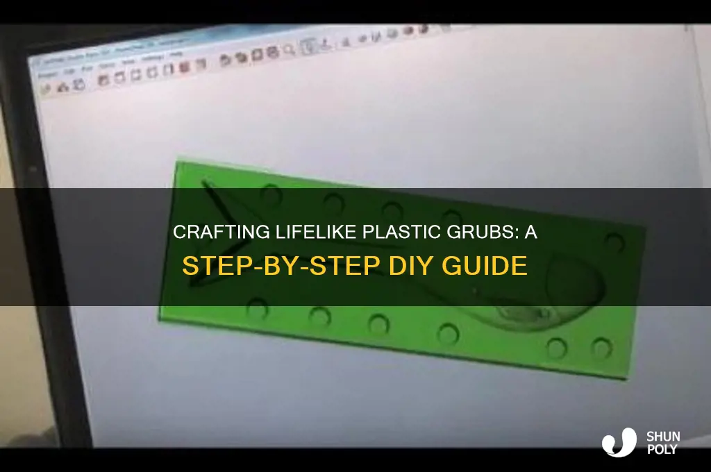 how to make plastic grubs