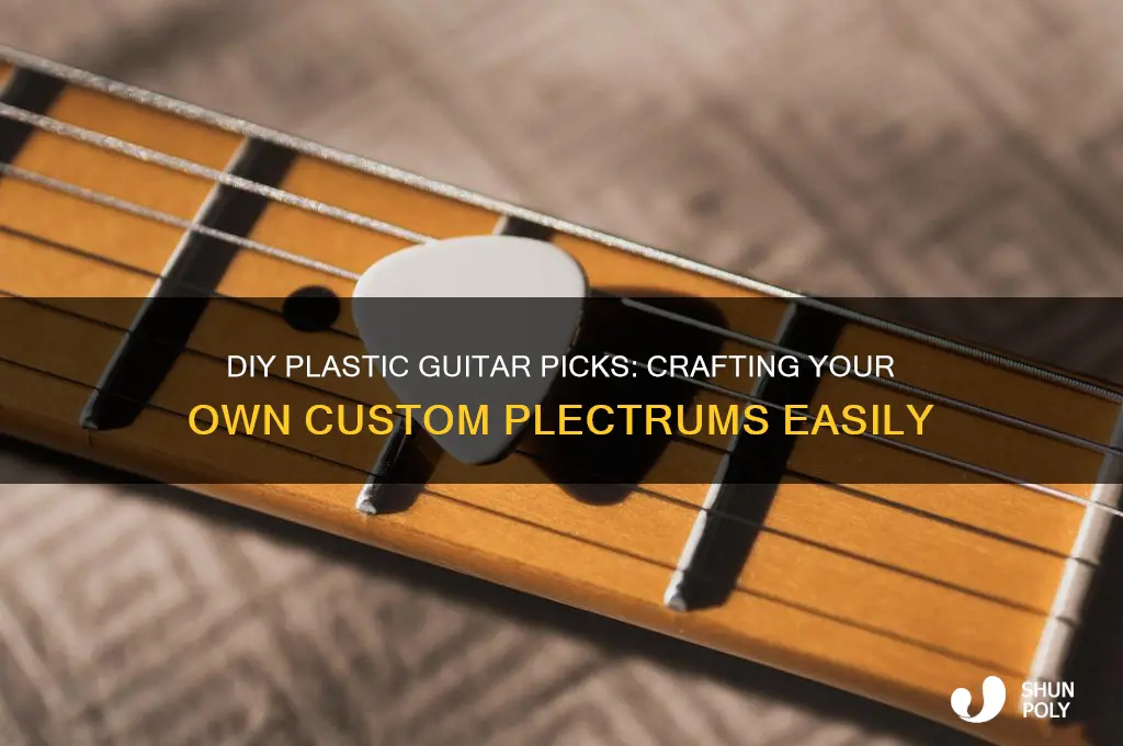 how to make plastic guitar picks