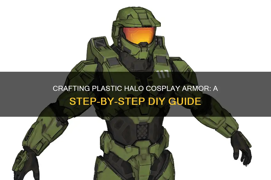 how to make plastic halo cosplay armor
