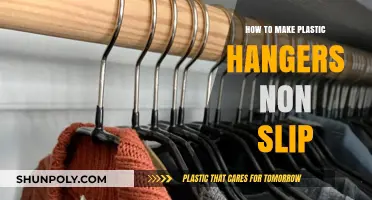 Prevent Clothes Slipping: Easy DIY Solutions for Non-Slip Plastic Hangers