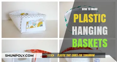 DIY Plastic Hanging Baskets: Easy Steps for Creative Garden Decor