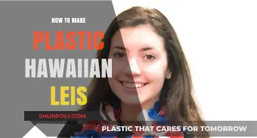 Crafting Vibrant Plastic Hawaiian Leis: A Simple DIY Guide