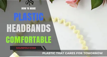 Softening the Grip: Tips for Making Plastic Headbands Comfortable